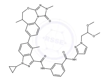 Chemical structure of Moxidectin Impurity 13