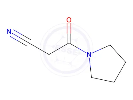 Chemical structure of 3-Oxo-3-pyrrolidin-1-ylpropanenitrile
