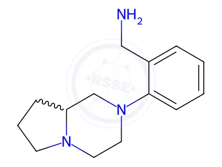 Chemical structure of (2-(Hexahydropyrrolo[1,2-a]pyrazin-2(1h)-yl)phenyl)methanamine