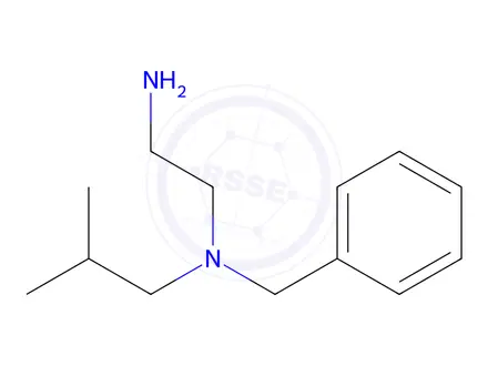Chemical structure of N1-benzyl-N1-isobutylethane-1,2-diamine