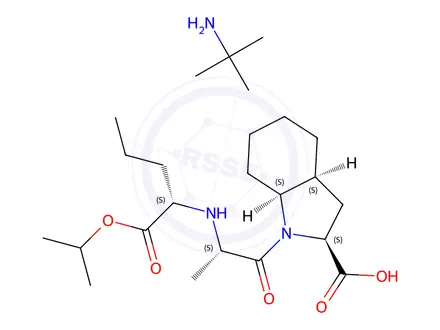 Chemical structure of Perindopril EP Impurity E(tert-Butylamine)