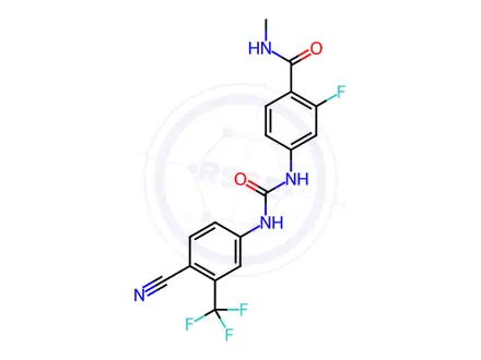 Chemical structure of Enzalutamide Impurity 30