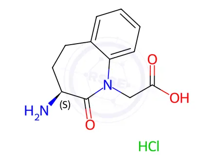 Chemical structure of Benazepril Impurity E