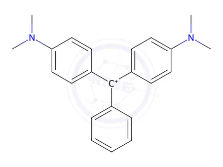 Chemical structure of BRILLIANT GREEN