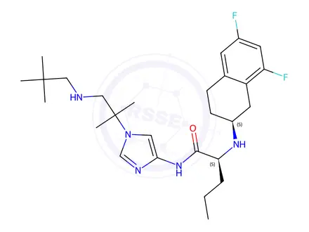 Chemical structure of Nirogacestat