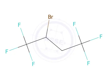 Chemical structure of 2-Bromo-1,1,1,4,4,4-hexafluorobutane