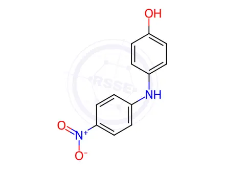 Chemical structure of 4-((4-Nitrophenyl)amino)phenol