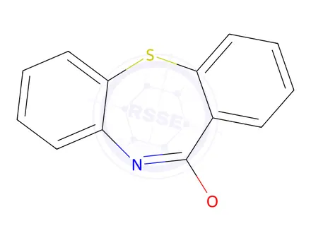 Chemical structure of 11-methoxydibenzo[b,f][1,4]thiazepine