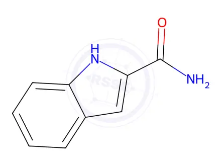 Chemical structure of 1H-Indole-2-carboxamide