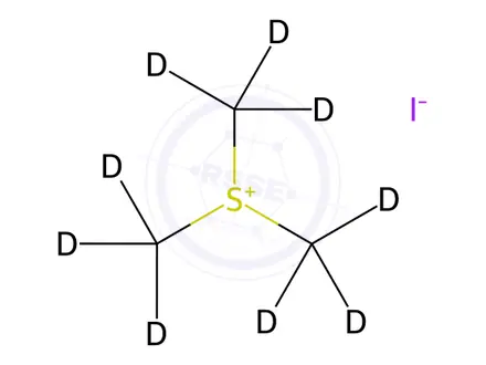 Chemical structure of Trimethyl-d9-sulfonium Iodide