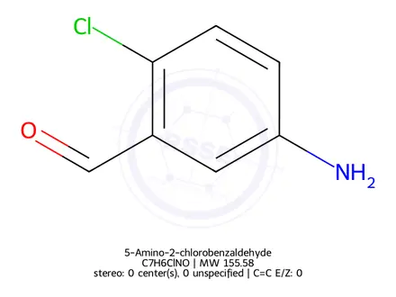 Chemical structure of 5-Amino-2-chlorobenzaldehyde