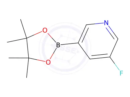Chemical structure of 3-FLUORO-5-(4,4,5,5-TETRAMETHYL-[1,3,2]DIOXABOROLAN-2-YL)PYRIDINE