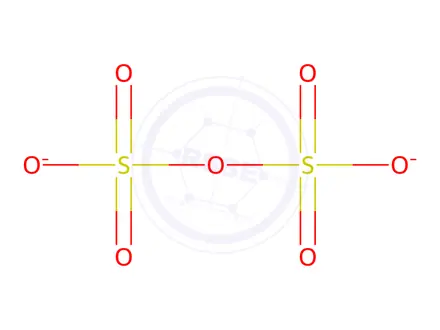 Chemical structure of Ammonium pyrosulfate