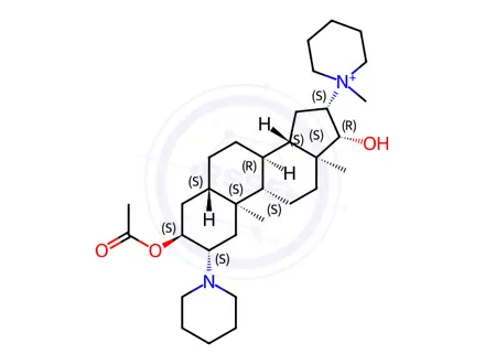 Chemical structure of Vecuronium EP Impurity E (Free Base)