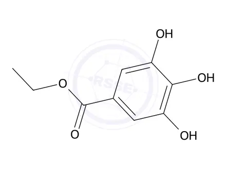 Chemical structure of Ethyl gallate