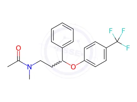 Chemical structure of N-acetyl Fluoxetine