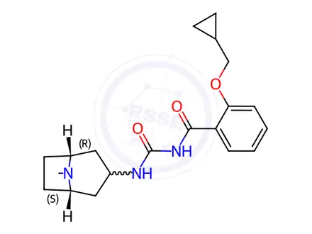 Chemical structure of WAY 100289