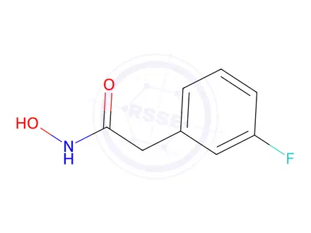 Chemical structure of 2-(3-fluorophenyl)-N-hydroxyacetamide