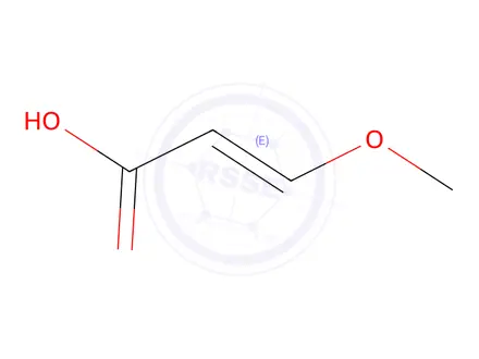 Chemical structure of (E)-3-Methoxyacrylic acid