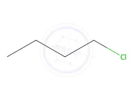 Chemical structure of Butyl chloride