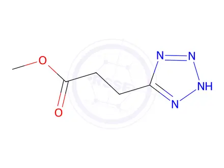 Chemical structure of methyl 3-(2H-1,2,3,4-tetrazol-5-yl)propanoate