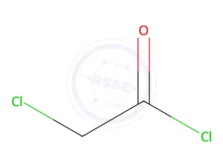 Chemical structure of Chloroacetyl chloride