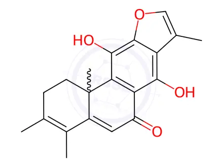 Chemical structure of Ajuforrestin A