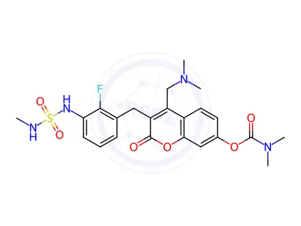Chemical structure of Atebimetinib