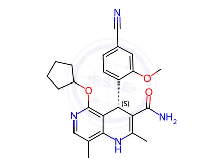 Chemical structure of Finerenone Impurity 380