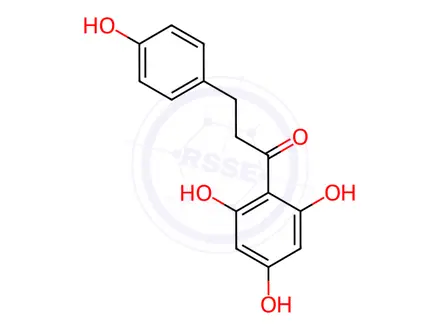 Chemical structure of Phloretin