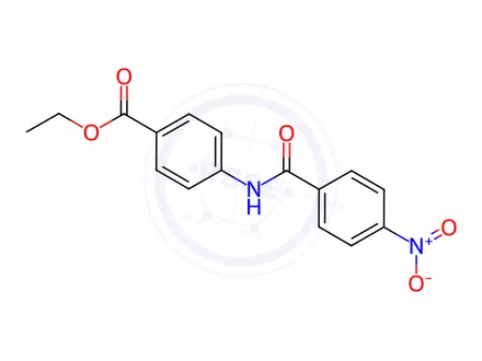 Chemical structure of Ethyl 4-(4-nitrobenzamido)benzoate