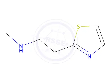 Chemical structure of methyl[2-(1,3-thiazol-2-yl)ethyl]amine