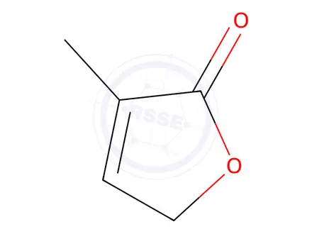 Chemical structure of 3-Methyl-2(5H)-furanone