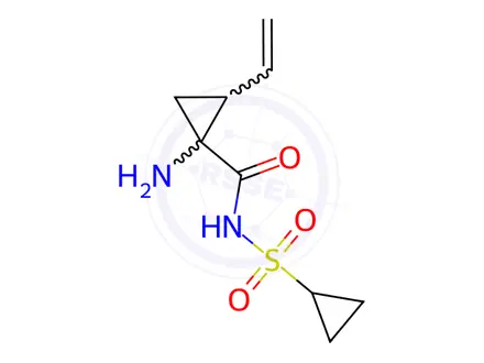 Chemical structure of Grazoprevir Impurity 3