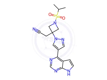 Chemical structure of Baricitinib Impurity 360