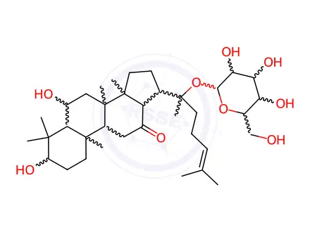 Chemical structure of Ginsenoside Rh8