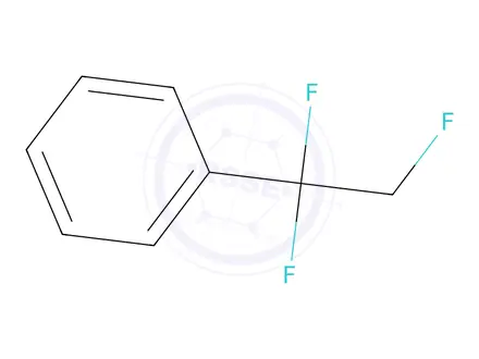 Chemical structure of (1,1,2-Trifluoroethyl)benzene