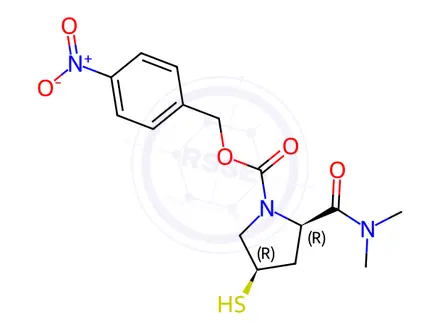 Chemical structure of Meropenem Impurity 103