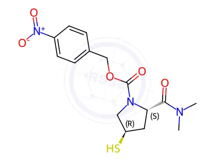 Chemical structure of Meropenem Impurity 102