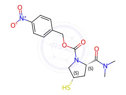 Chemical structure of Meropenem Impurity 2