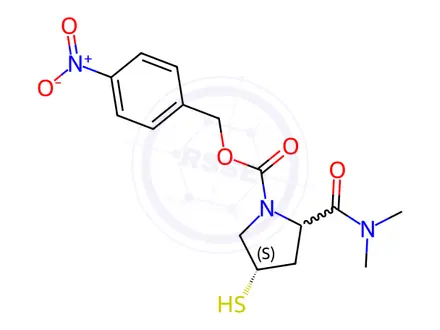 Chemical structure of Meropenem Impurity 7