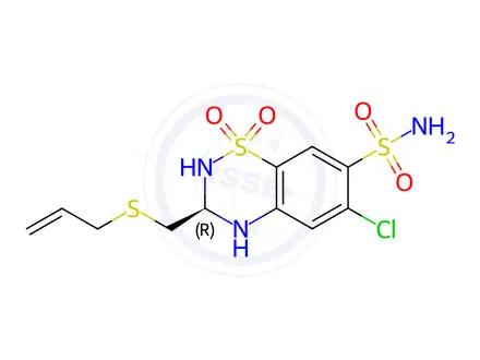 Chemical structure of Althiazide Impurity 5