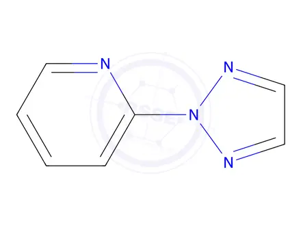 Chemical structure of Pyridine, 2-(2H-1,2,3-triazol-2-yl)-(9CI)