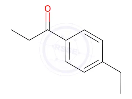 Chemical structure of 4'-Ethylpropiophenone