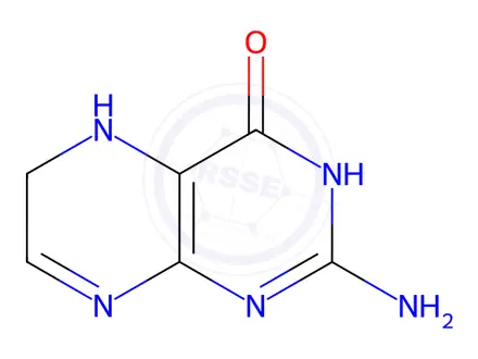 Chemical structure of 5,6-Dihydropterin
