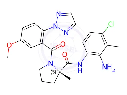 Chemical structure of Daridorexant Impurity 33