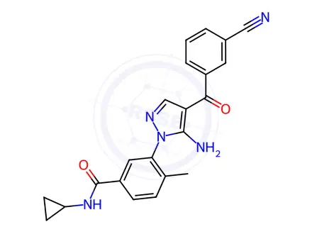 Chemical structure of Acumapimod