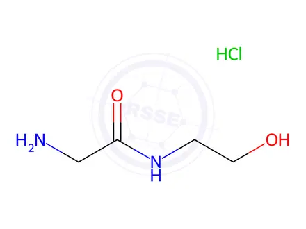 Chemical structure of Glycine Impurity 55 Hydrochloride