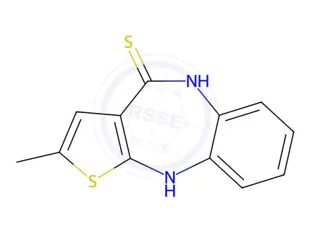 Chemical structure of Olanzapine Impurity 47