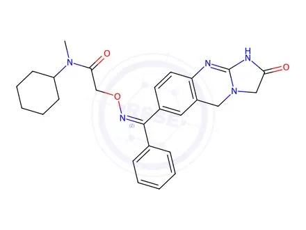 Chemical structure of R 80123